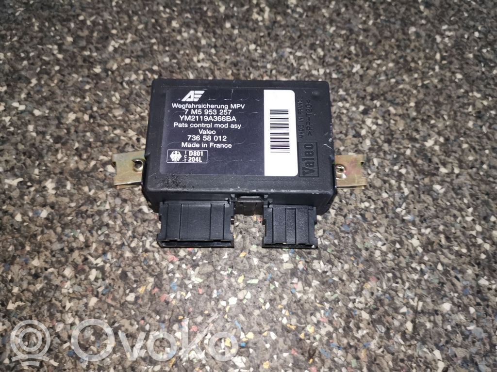 Other control units/modules   7M5953257