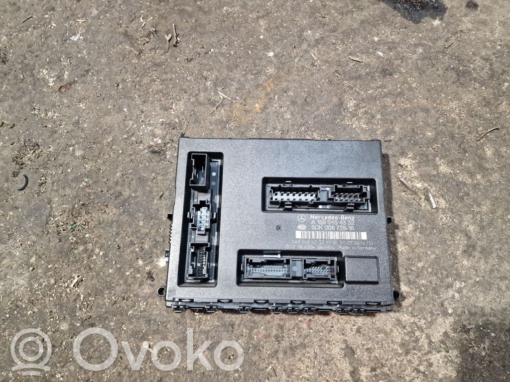 Mercedes-Benz A W169 Moduł / Sterownik komfortu 
