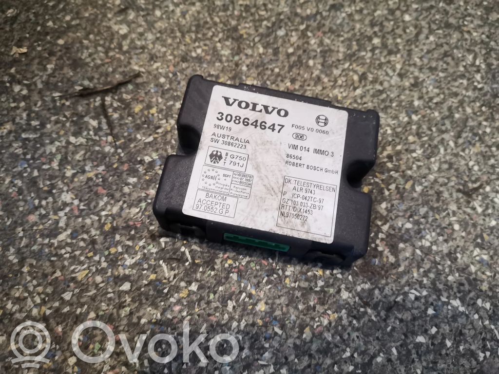 Volvo S40, V40 Other control units/modules 