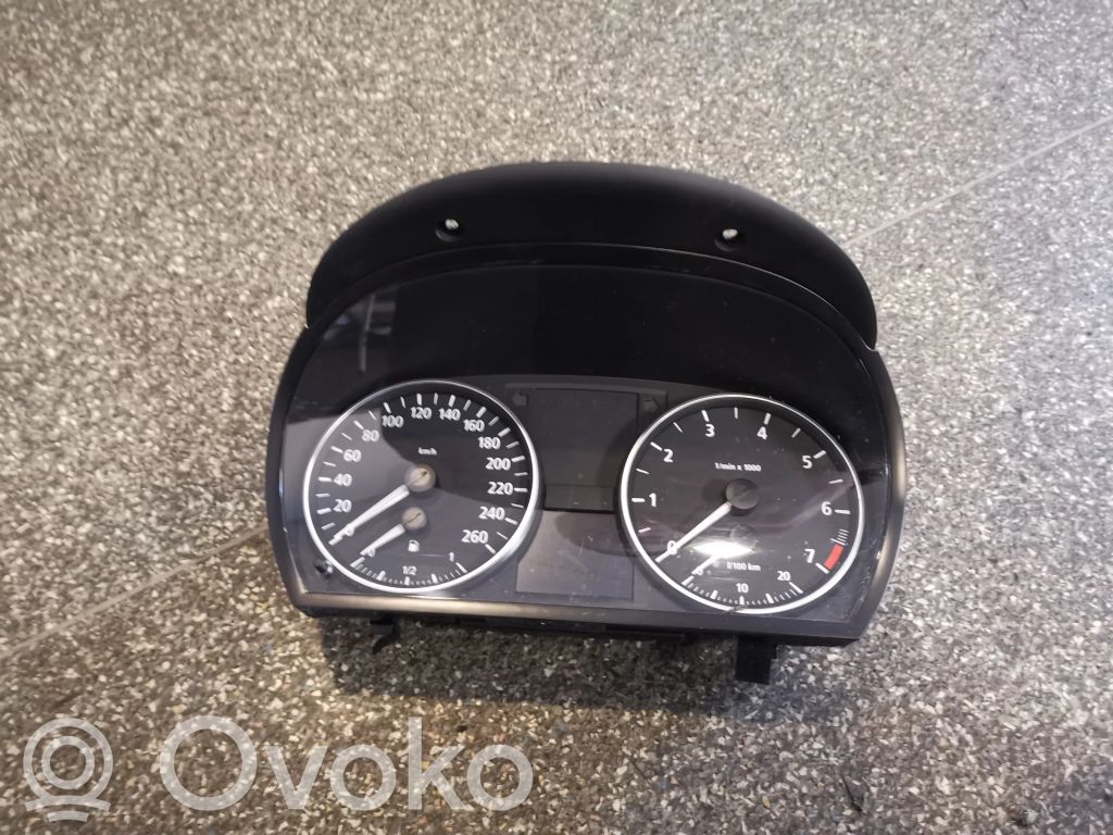 BMW 3 E90 E91 Speedometer (instrument cluster) 