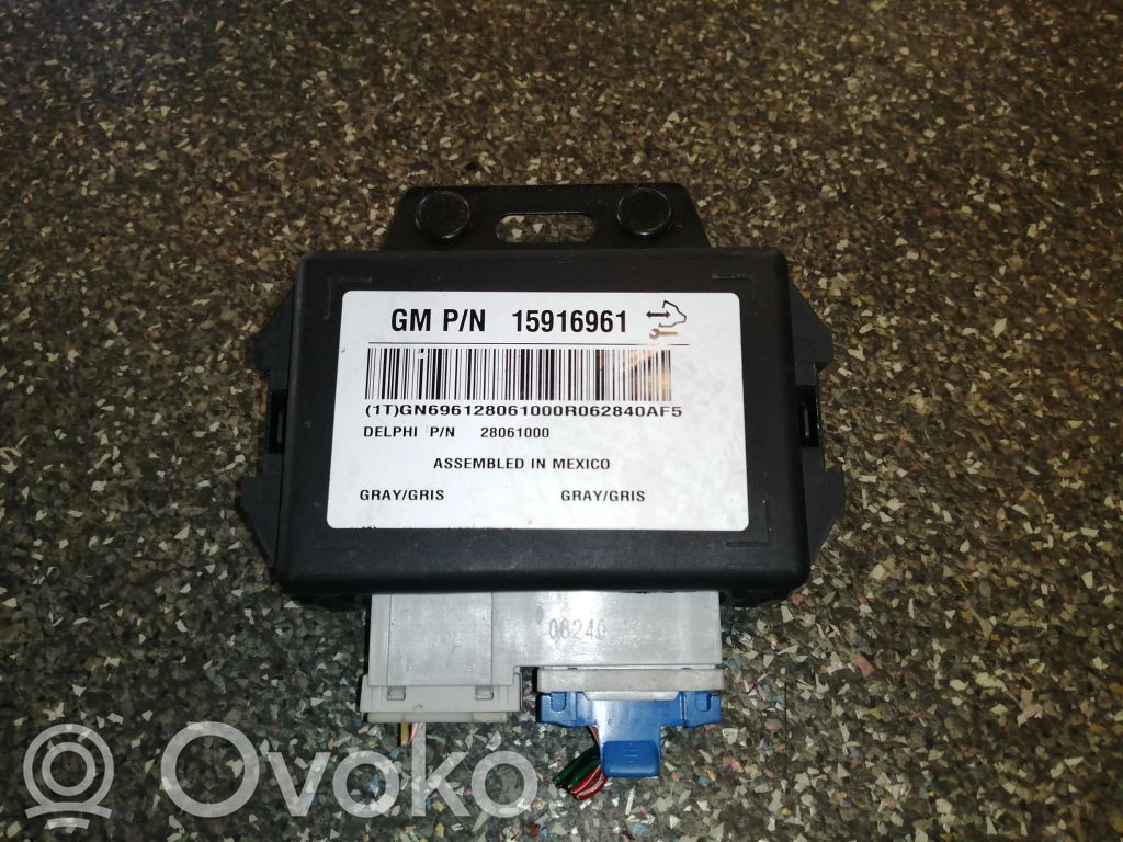Chevrolet Captiva Other control units/modules 