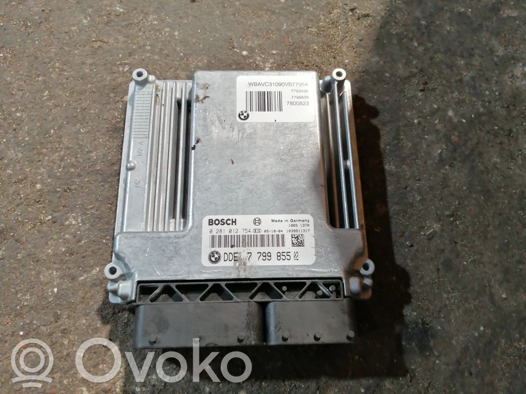 BMW 3 E90 E91 Engine control unit/module 