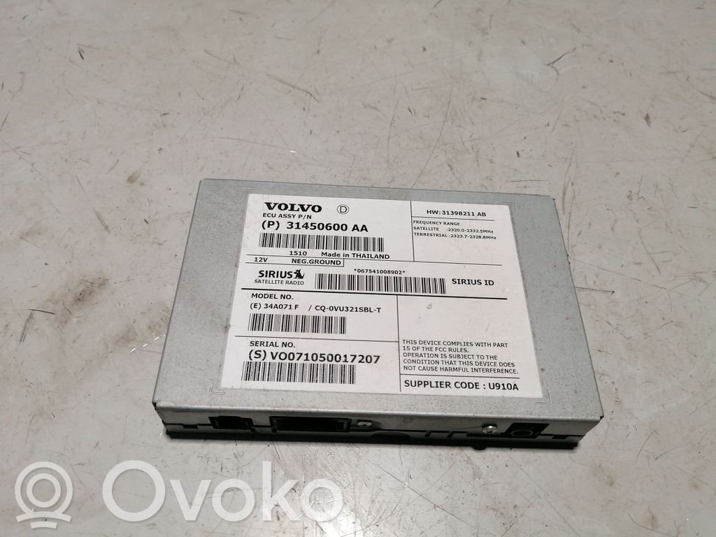 Volvo S60 Other control units/modules 