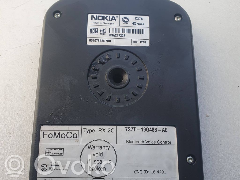 Bluetooth control unit module   7S7T19G488AE,033855