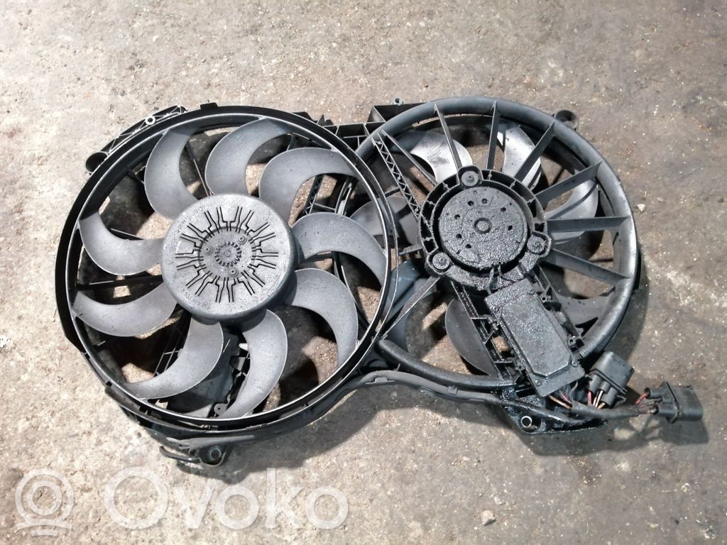 Audi A6 S6 C6 4F Lüfter Satz Set 