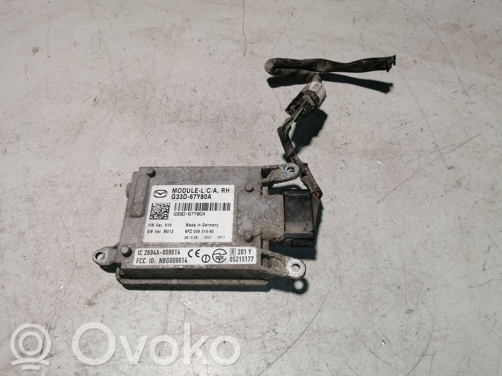 Mazda 6 Radarsensor Totwinkel Spurwechsel 
