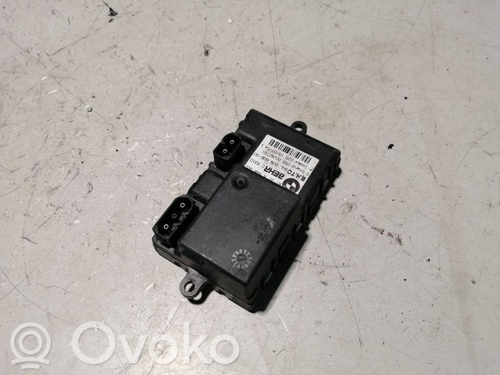 BMW 5 E60 E61 Pečiuko ventiliatoriaus reostatas (reustatas) 
