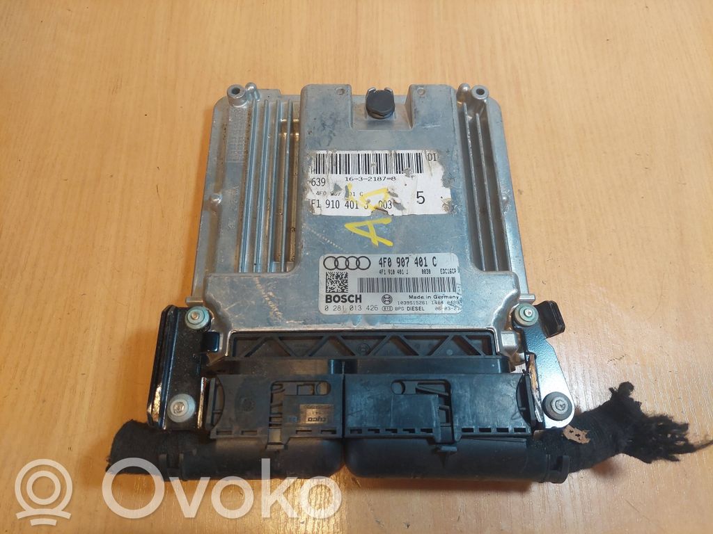 Audi A6 S6 C6 4F Komputer / Sterownik ECU silnika 