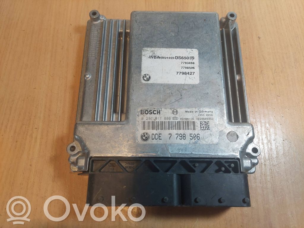 BMW 7 E65 E66 Engine control unit/module ECU 
