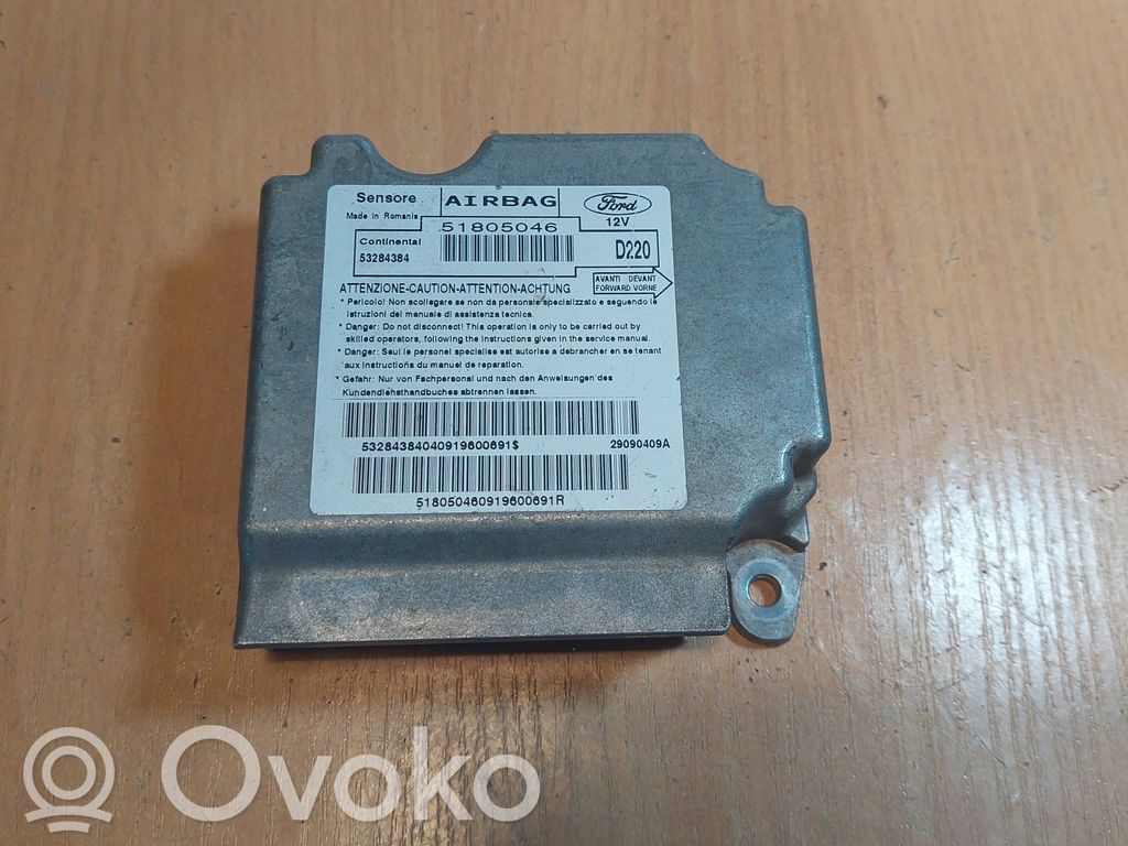 Ford Ka Airbag control unit/module 
