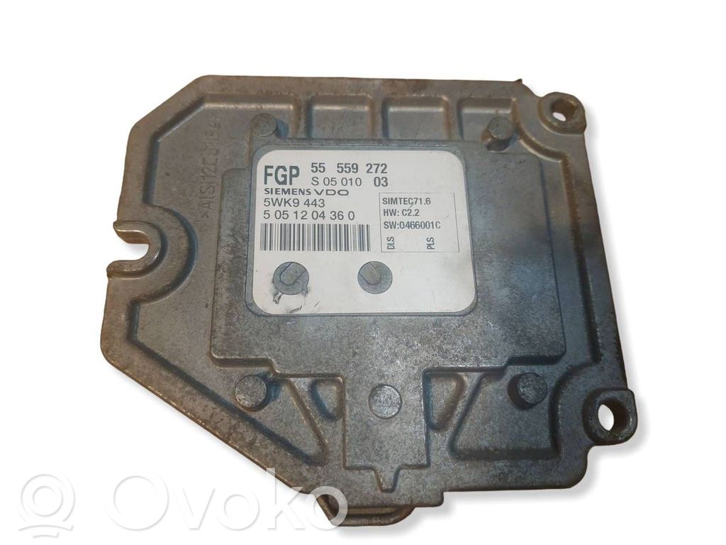 Opel Astra H Engine control unit/module ECU 