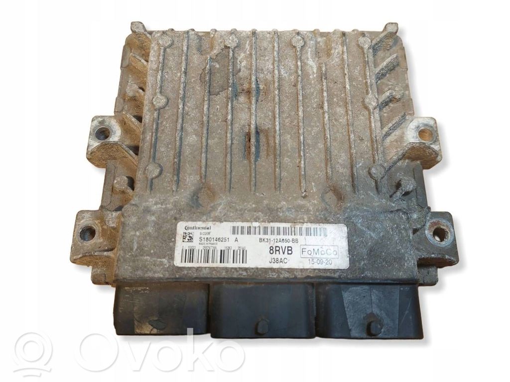 Engine control unit/module ECU   BK3112A650BB,S180146251A,SID208