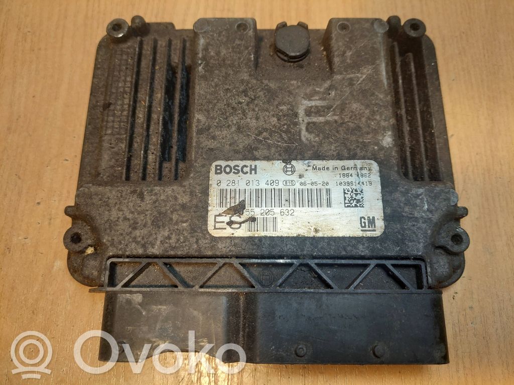 Engine control unit/module ECU   0281013409,55205632