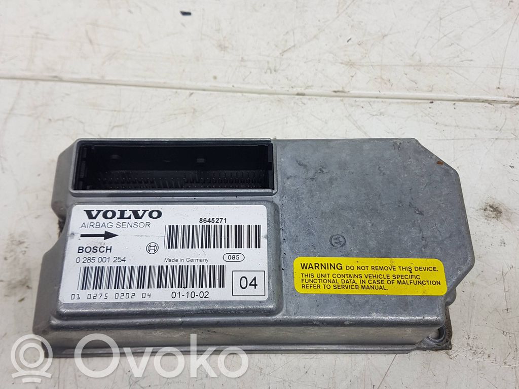 Airbag control unit/module   8645271,0285001254,010275020204
