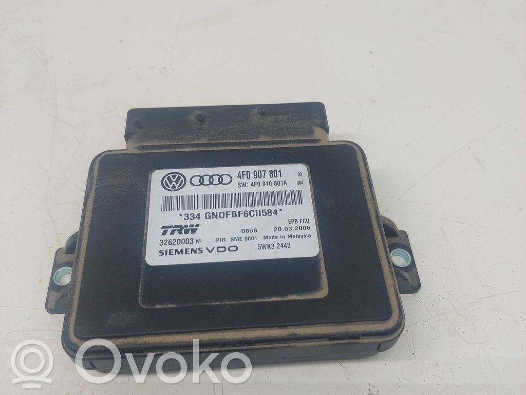 Module de commande de frein à main   4F0910801A,5WK32443,32620003