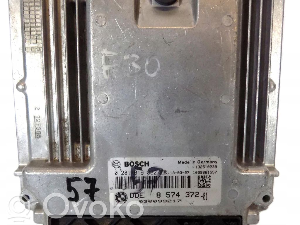 BMW 3 F30 F35 F31 Komputer / Sterownik ECU silnika 