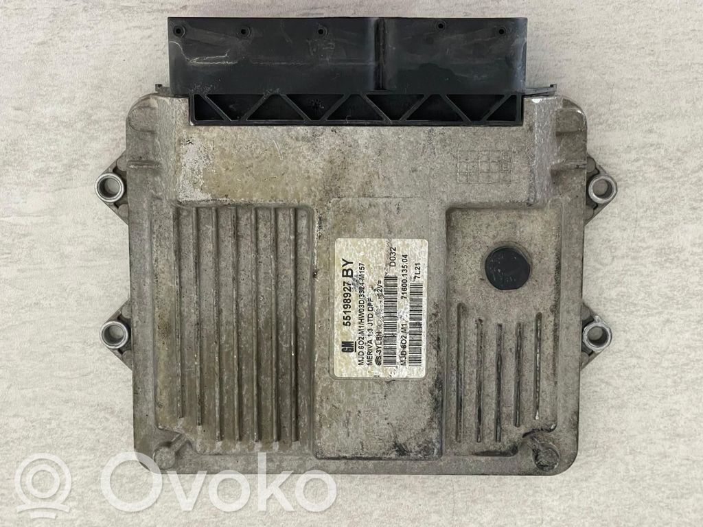 Opel Meriva A Engine control unit/module 