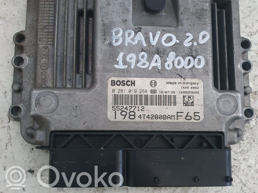 Fiat Bravo Sterownik / Moduł ECU 