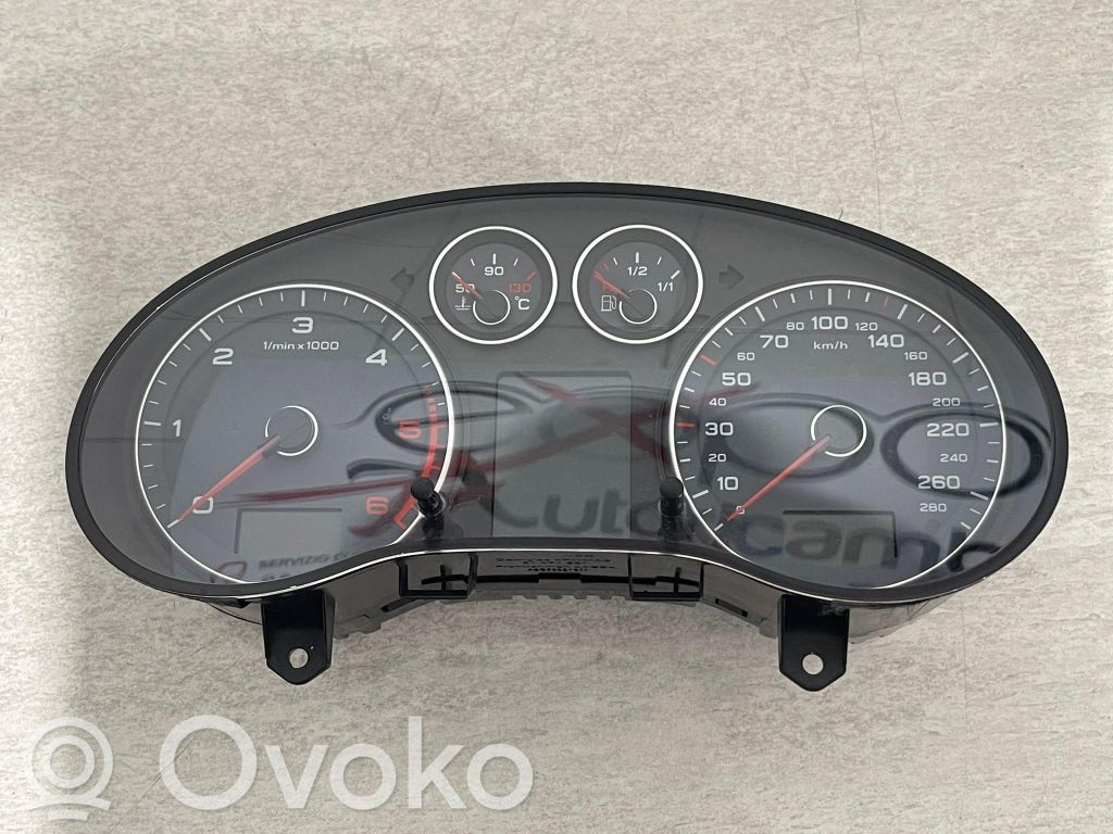 Audi A3 S3 8P Vitezometru (grup de instrumente) 