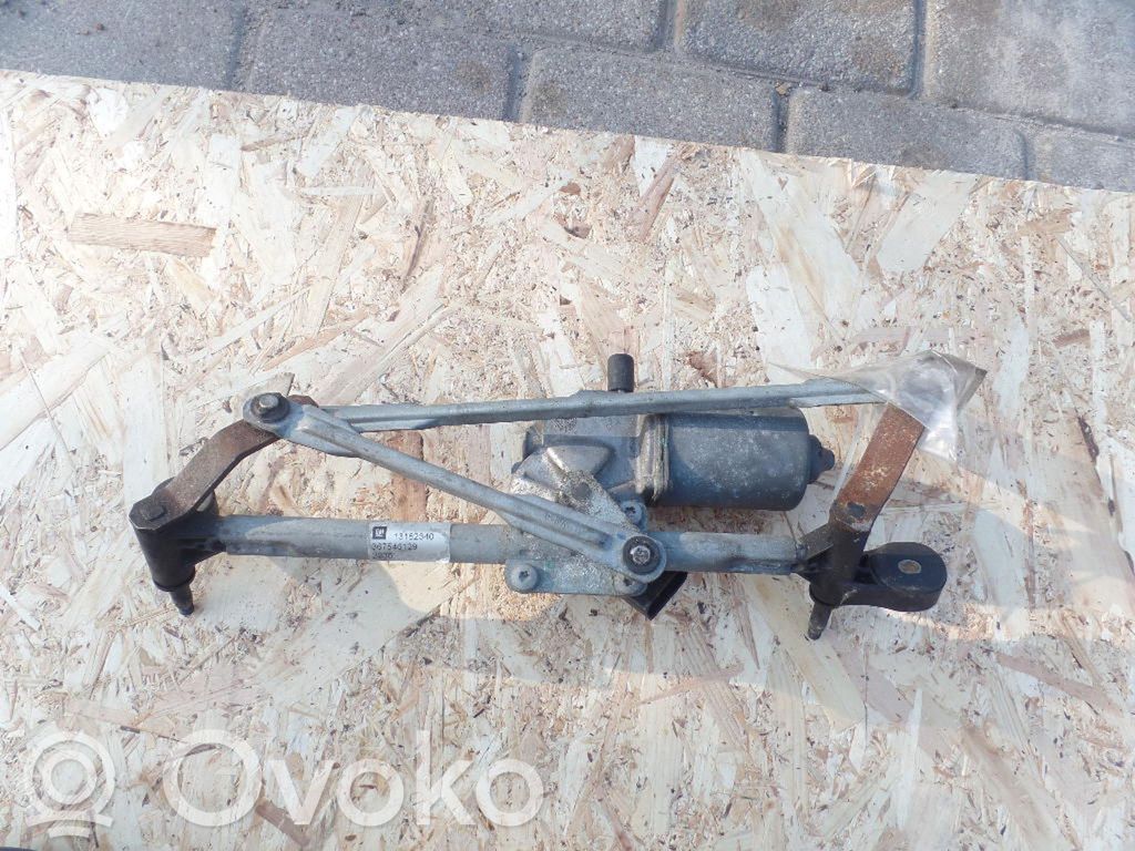 Opel Corsa D Motor y varillaje del limpiaparabrisas delantero 