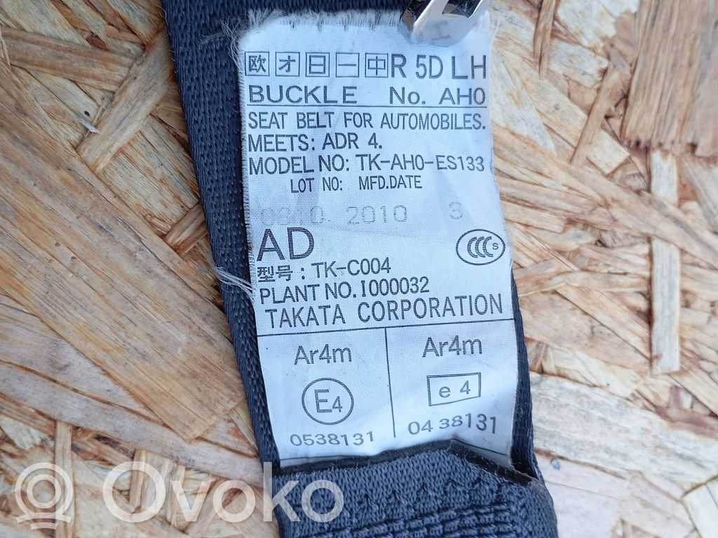 Subaru Outback Cinturón trasero 