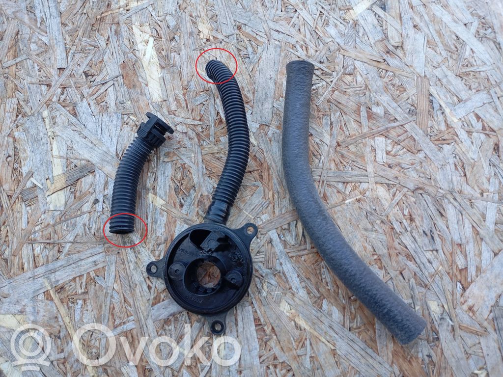 BMW 1 E81 E87 Ventilācijas / ventilācijas caurule (-es) / šļūtene (-es) 