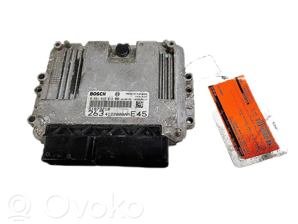 Fiat Doblo Engine control unit/module 
