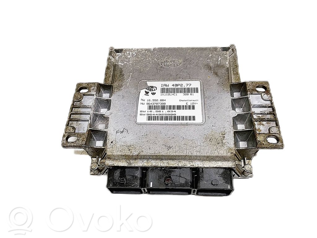 Engine control unit/module   9644925880