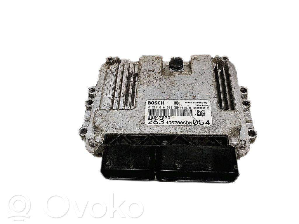 Unidad de control/módulo del motor   55247020