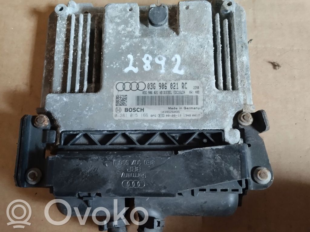 Audi A3 S3 8P Engine control unit/module 