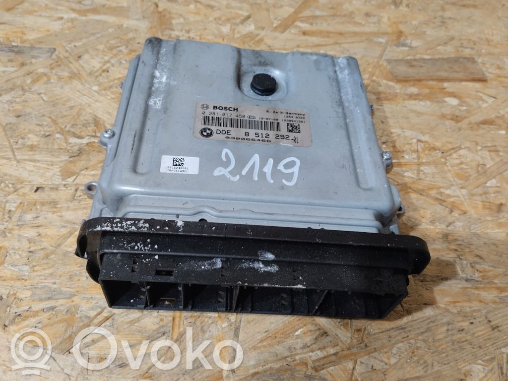 Moottorin ohjainlaite/moduuli   8512292,0281017450