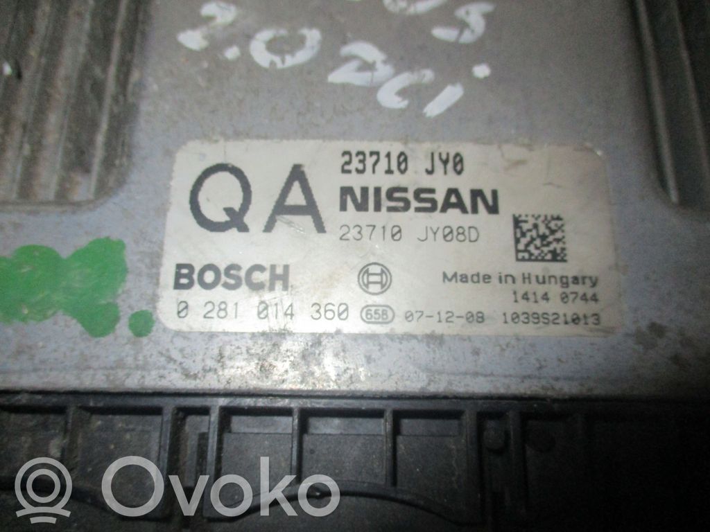 Renault Koleos I Engine control unit/module 