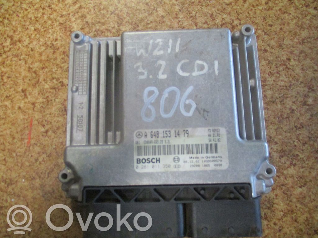 Mercedes-Benz E W211 Engine control unit/module 