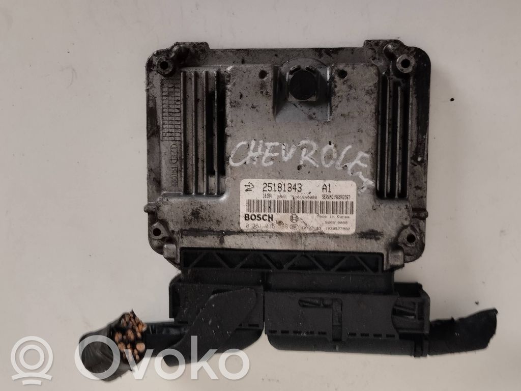 Chevrolet Captiva Engine control unit/module 