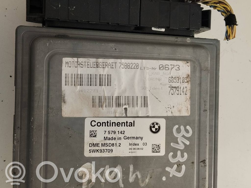 BMW 1 E81 E87 Unidad de control/módulo del motor 