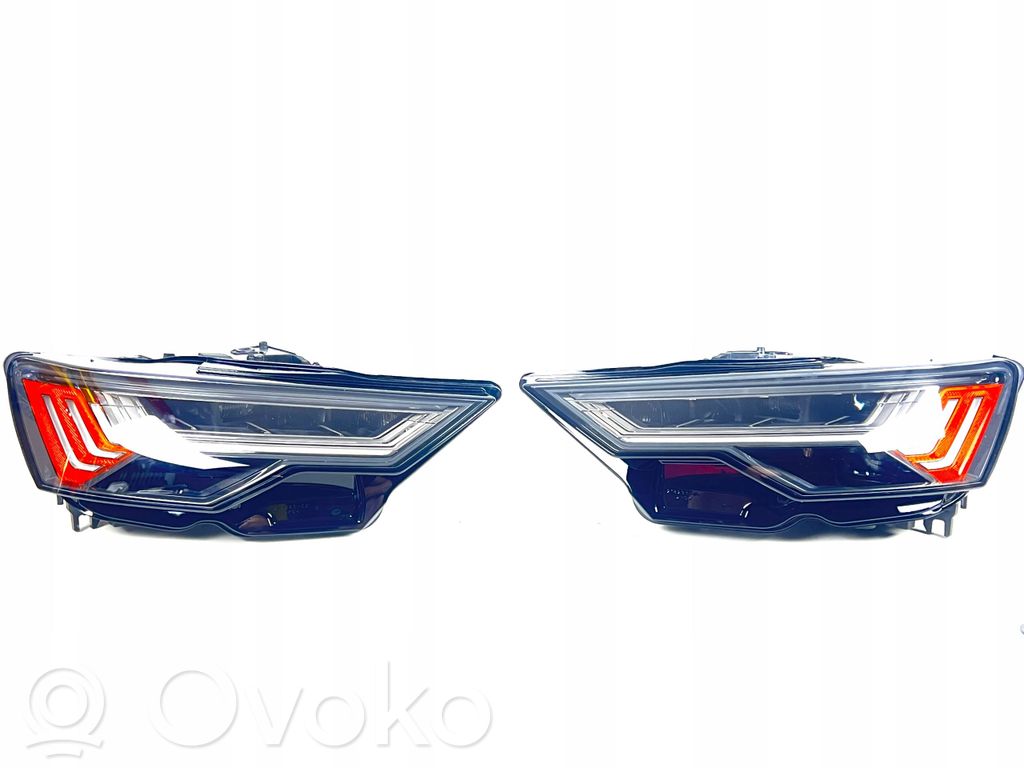 Audi A6 S6 C8 4K Scheinwerfer Satz Set 