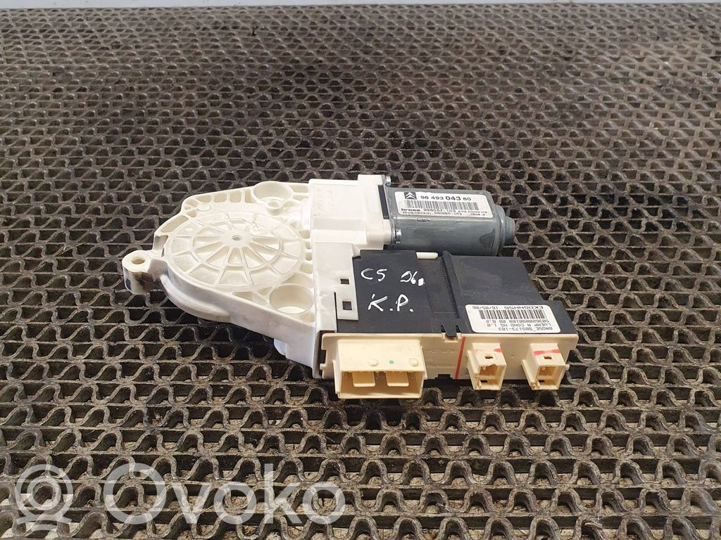 Citroen C5 Silnik regulatora szyby drzwi przednich 