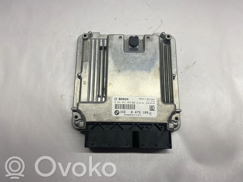 Engine control unit/module   0281034958,8473189