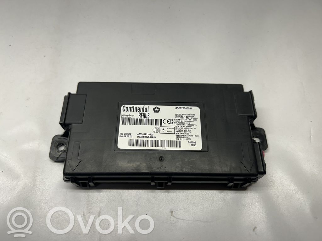 Keyless (KESSY) go control unit/module   68283455AC,P68283455AC