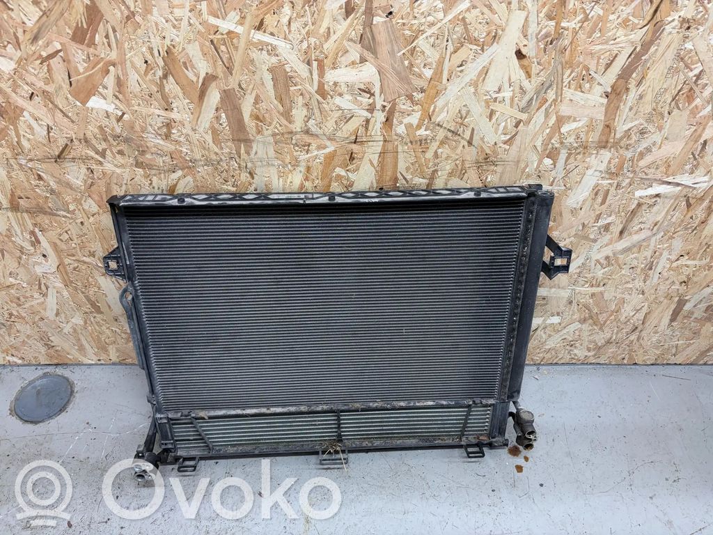 Porsche Cayenne (92A) Radiador de refrigeración del A/C (condensador) 