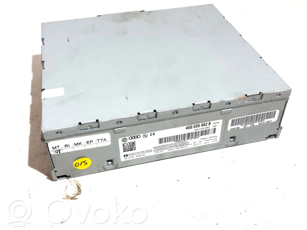 Audi Q7 4L GPS navigation control unit/module 