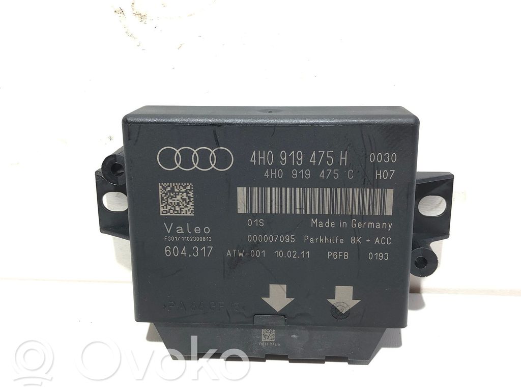 Audi A8 S8 D4 4H Parking PDC control unit/module 
