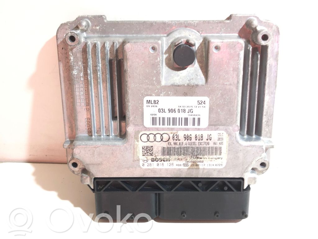 Audi A5 Sportback 8TA Calculateur moteur ECU 