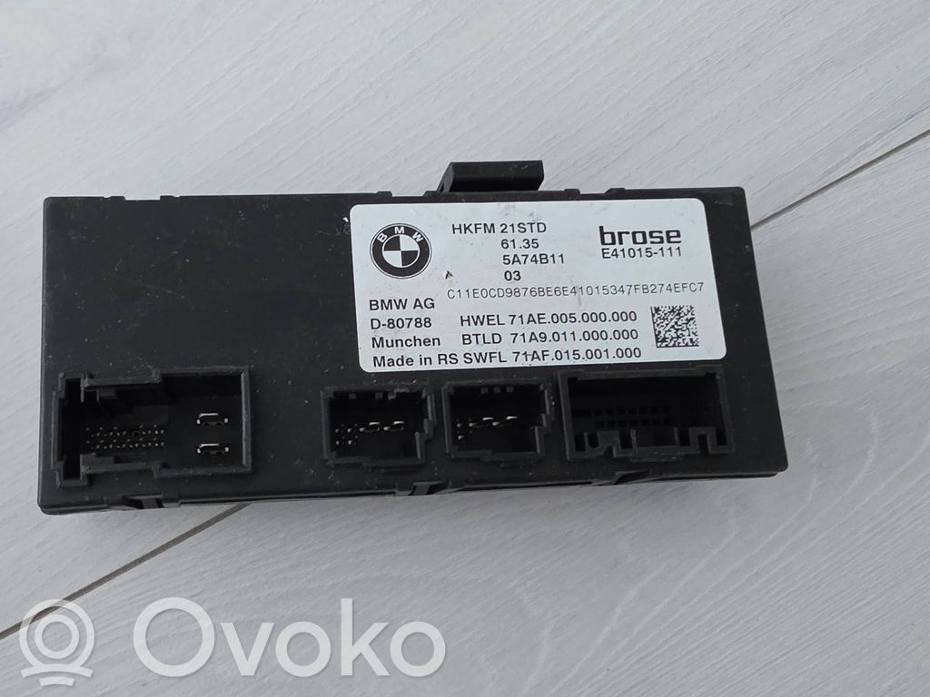 BMW X1 U11 Tailgate/trunk control unit/module 