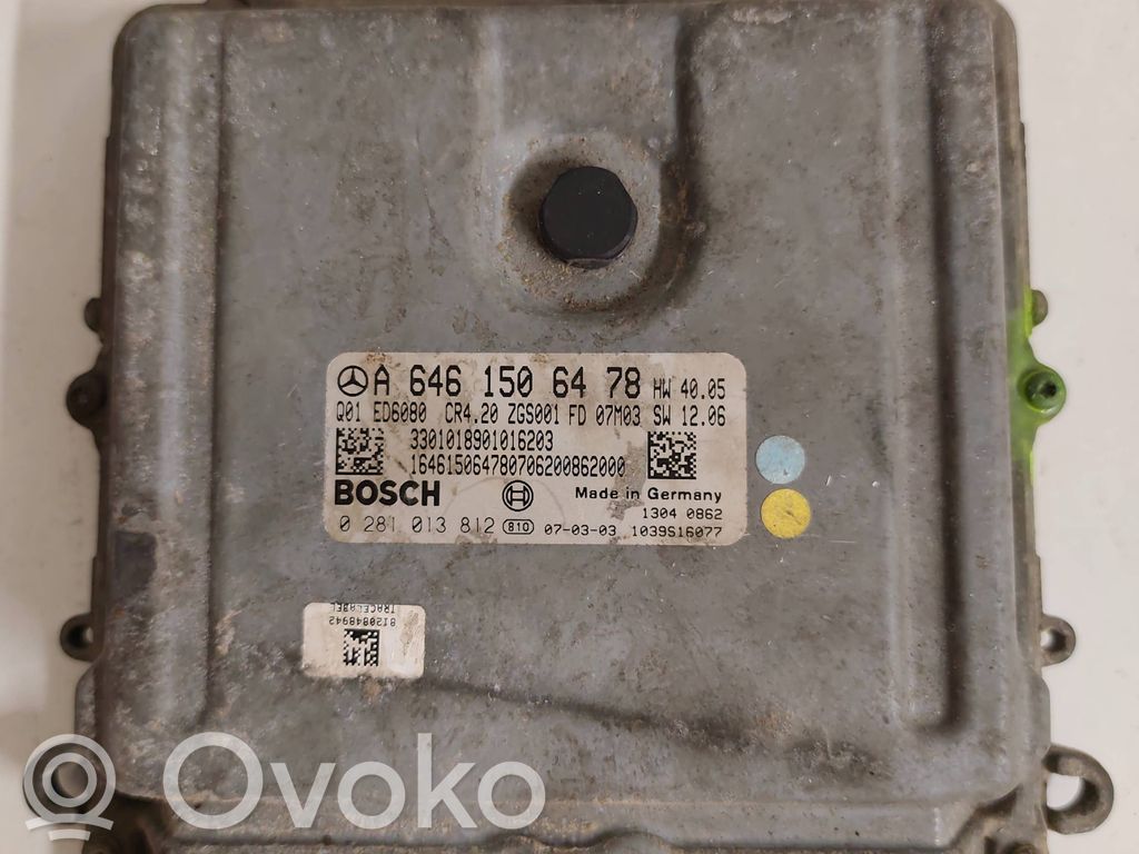 Mercedes-Benz Sprinter W906 Engine control unit/module ECU 