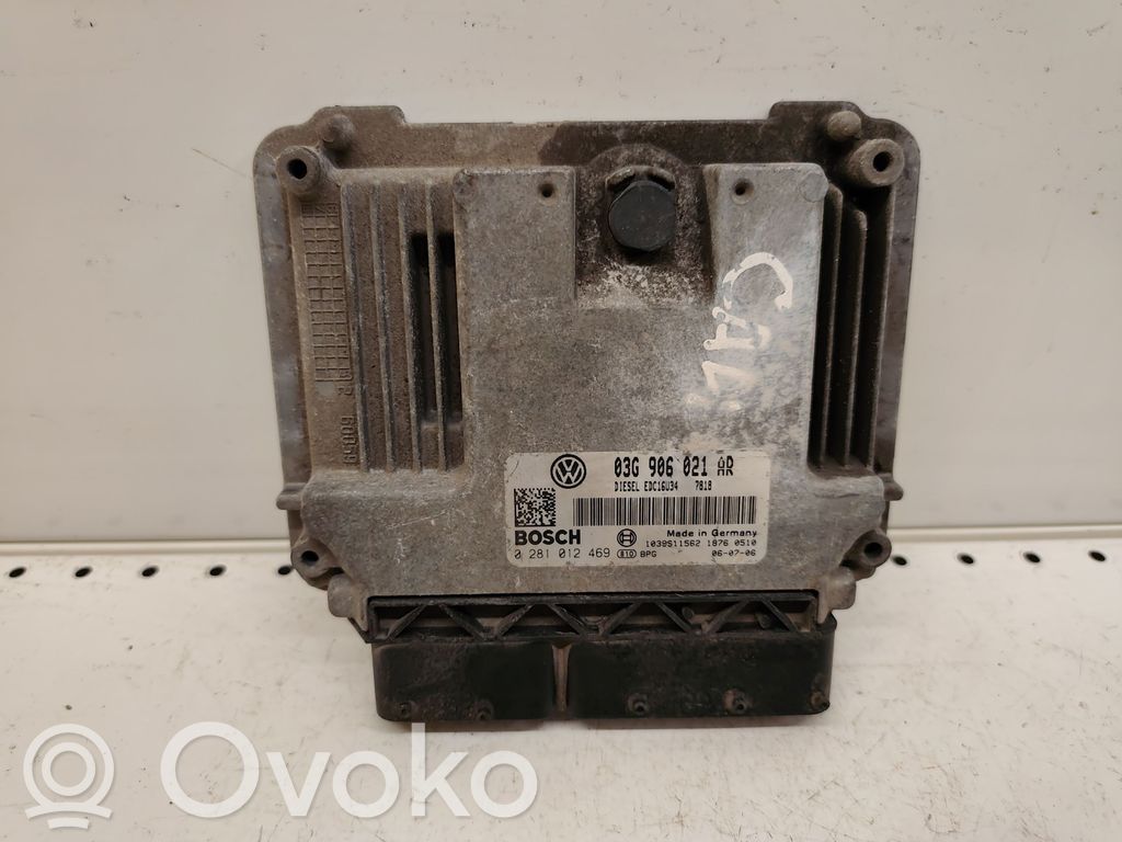 Engine control unit/module   03G906021AR,0281012469,1039S11562
