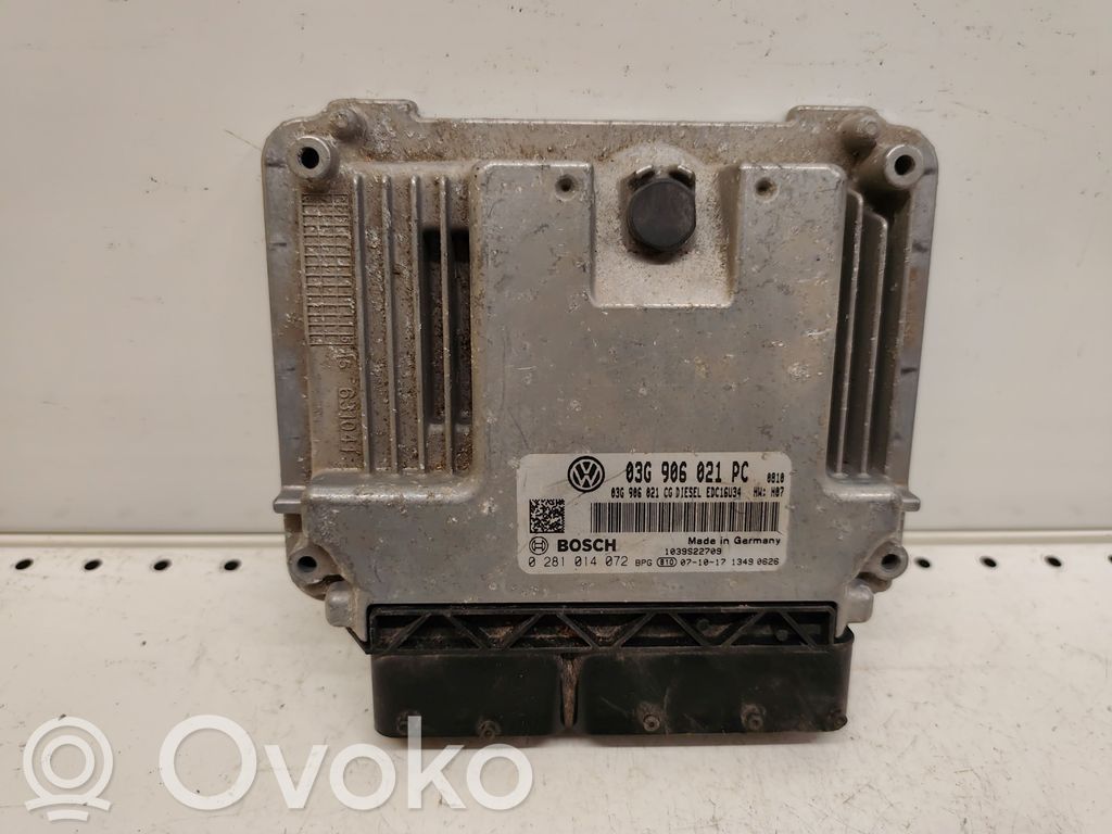 Volkswagen Caddy Engine control unit/module 