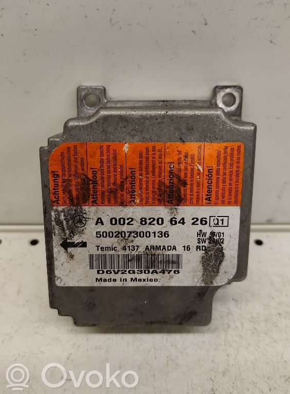 Mercedes-Benz E W211 Airbag control unit/module 