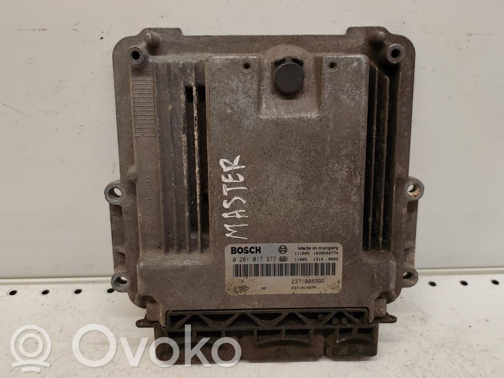 Renault Master III Engine control unit/module 