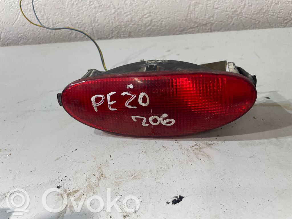 Peugeot 206 Priešrūkinis žibintas gale 